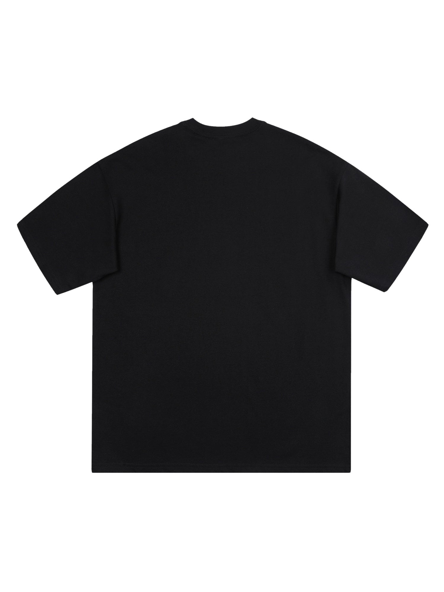 SPIDER GRAPHIC LOOSE FIT SHORT SLEEVE T-SHIRT WITH ROUND COLLAR