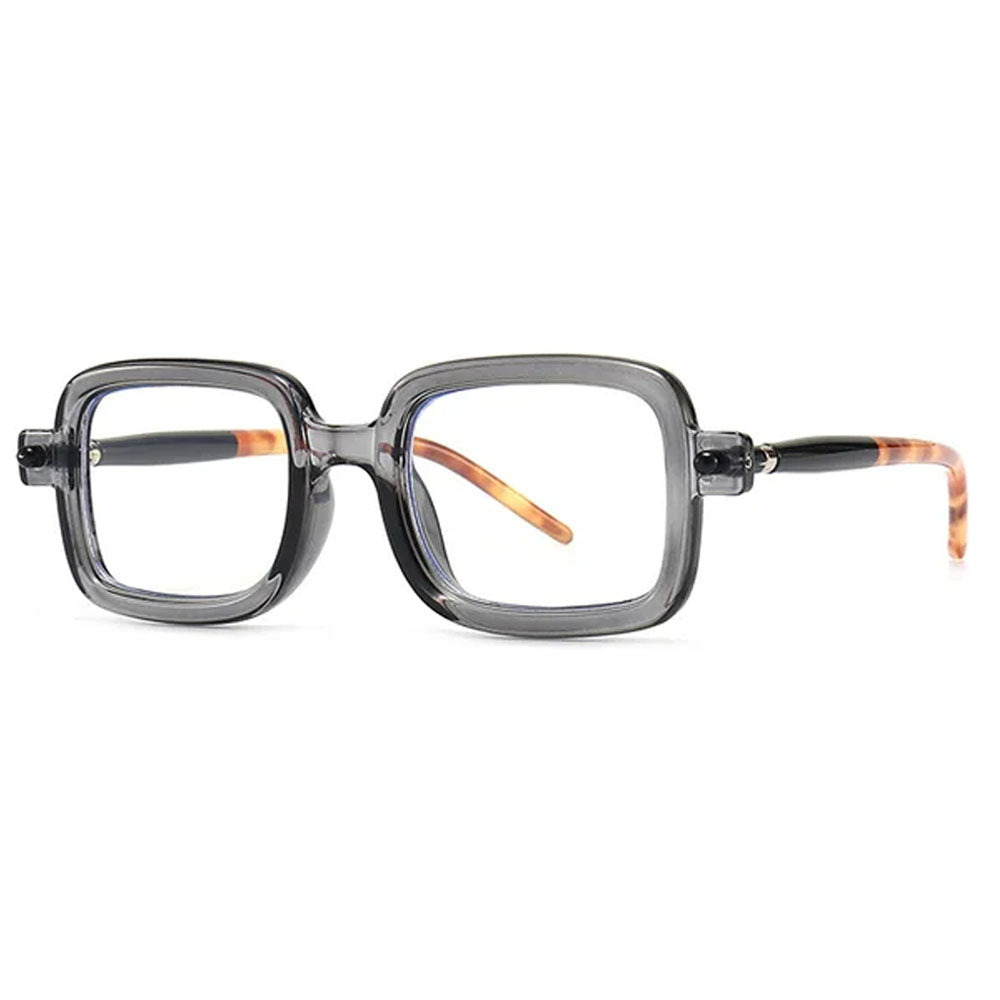 SQUARE FRAME GLASSES: GEEKY CLEAR LENS GLASSES