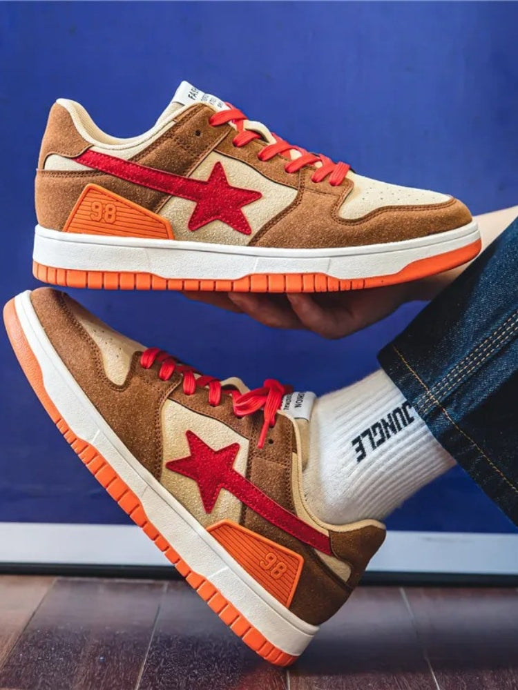 STAR SNEAKER WITH UNIQUE STARRY DESIGN