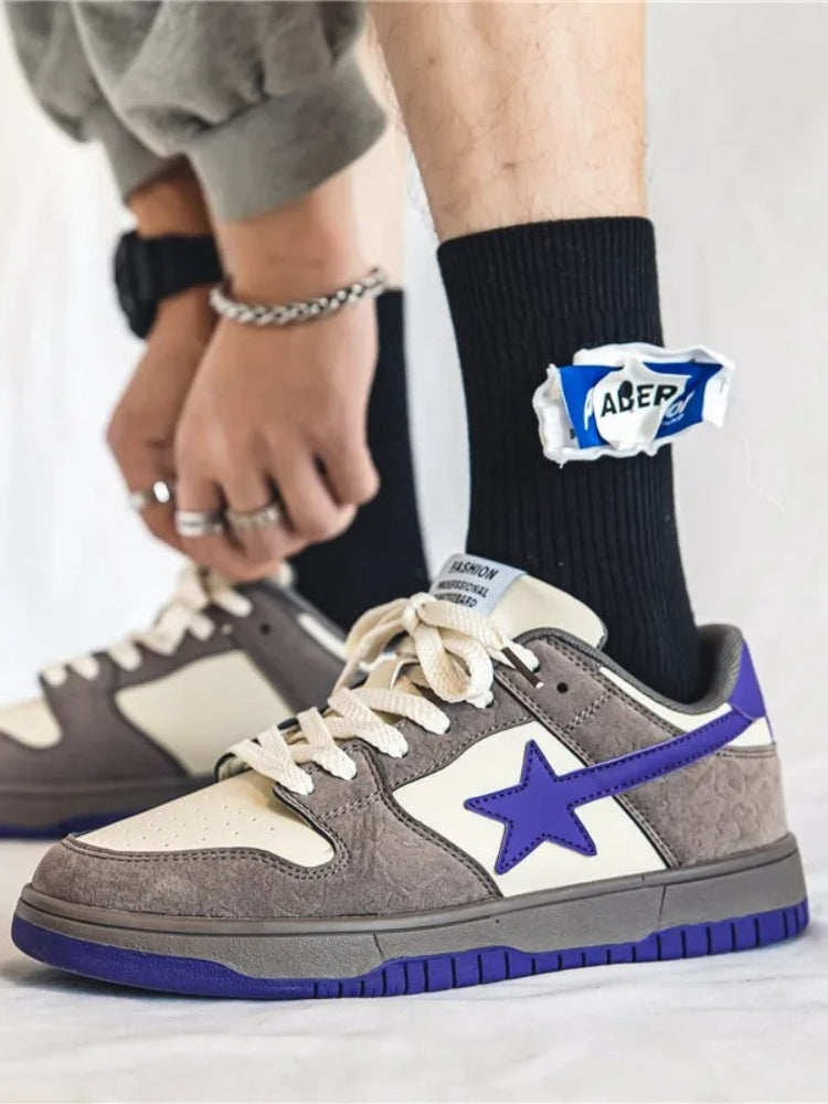 STAR SNEAKER WITH UNIQUE STARRY DESIGN