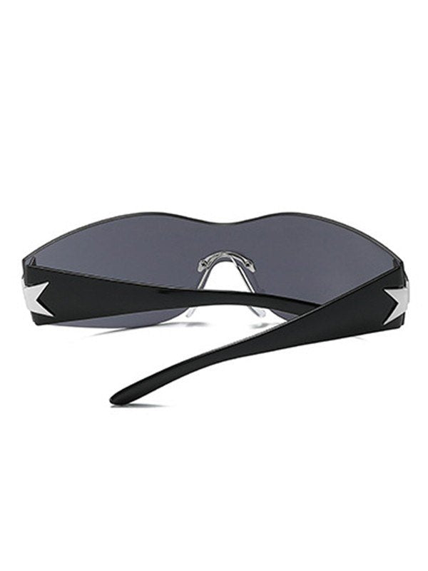 STAR SUNGLASSES WITH GEOMETRIC STAR DETAIL Y2K STYLE