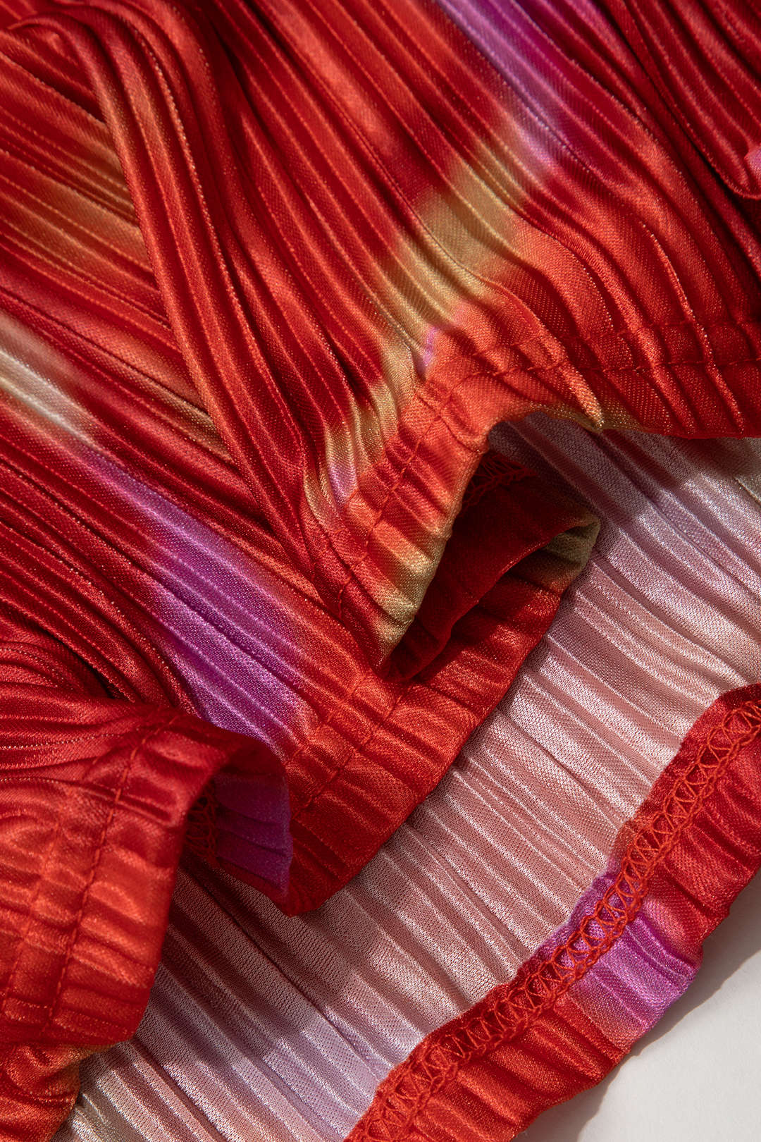 STRAPLESS RED PATTERNED EVENING GOWN - UNIQUE HOLIDAY DRESSES