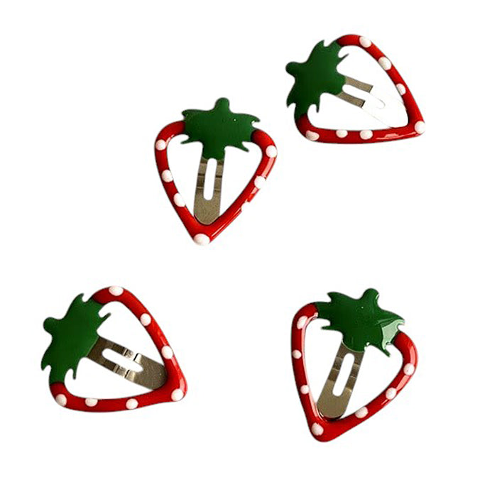 STRAWBERRY DELIGHT Y2K HAIR CLIPS