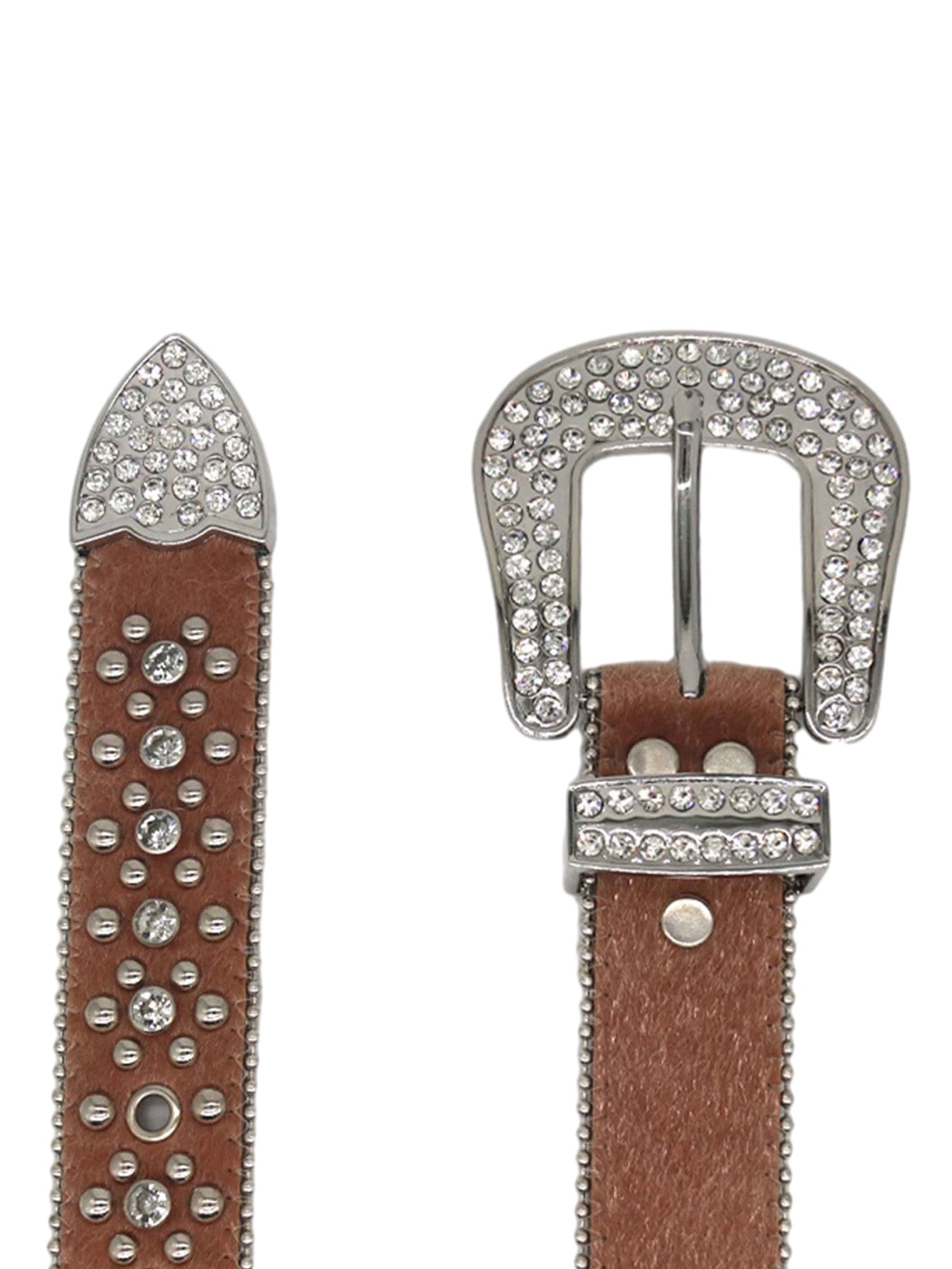 STUDDED RHINESTONE BELT FOR HIP HOP PUNK STYLE
