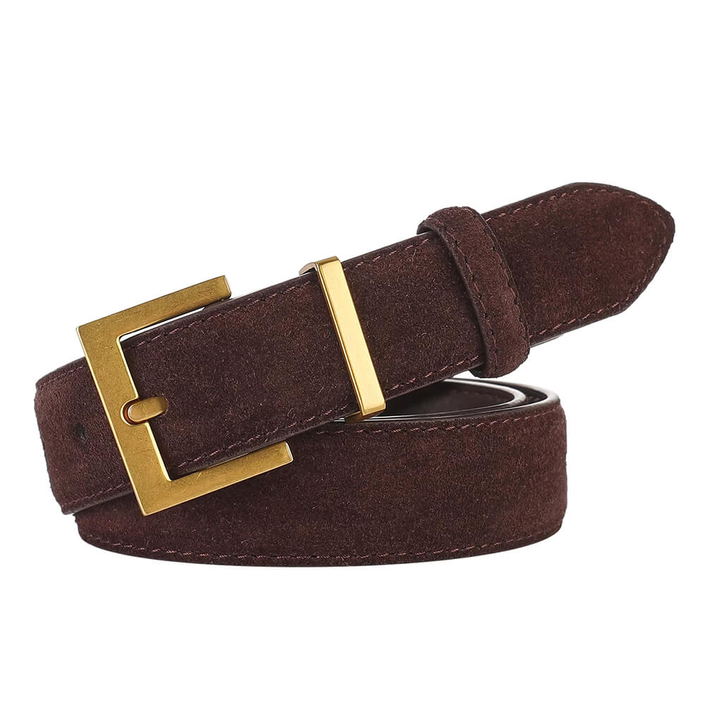 SUEDE BELT CLASSIC WITH MINIMALIST AESTHETIC