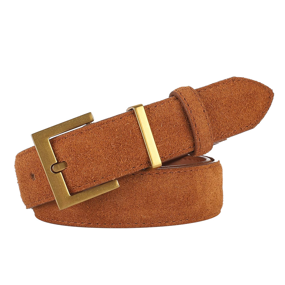 SUEDE BELT CLASSIC WITH MINIMALIST AESTHETIC