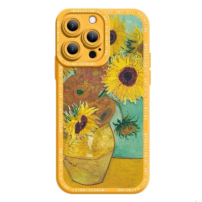 SUNFLOWER-THEMED IPHONE CASE FOR SUNFLOWERS IPHONE AND IPHONE PROTECTION