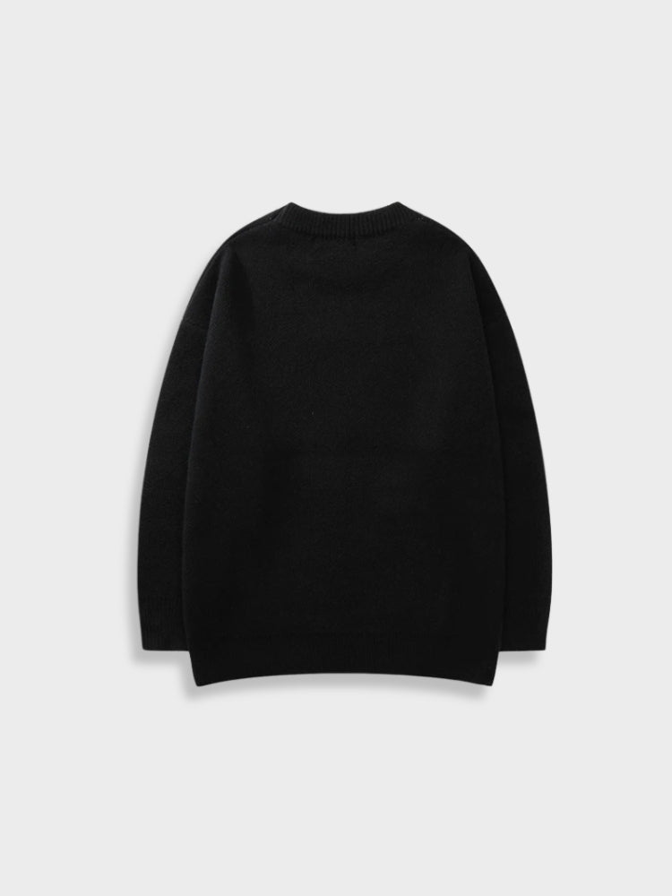 SWEATER WITH GREEN S DESIGN - PERFECT FIT RECOMMENDATION