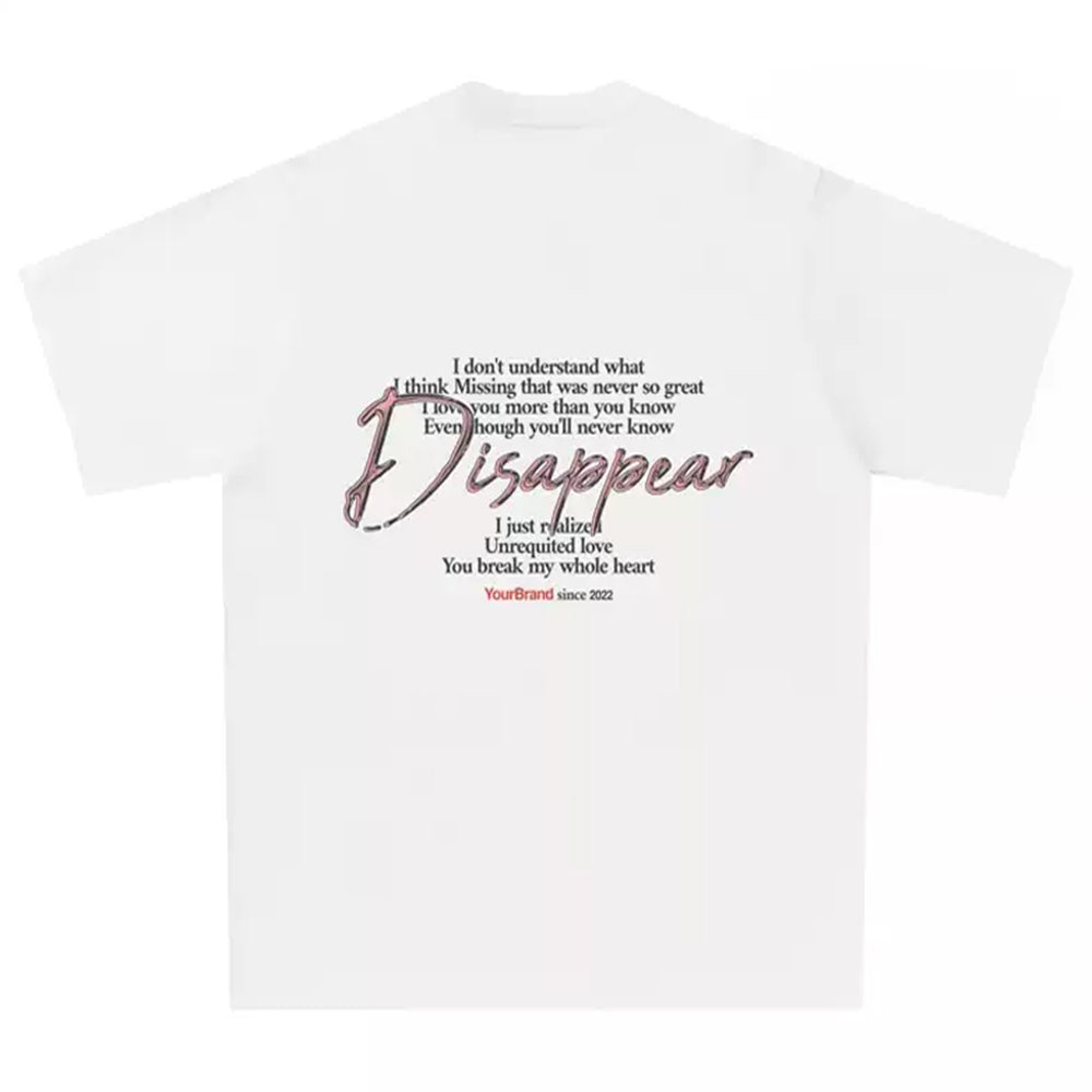 T-SHIRT SURREAL TEARS FACE GRAPHIC TEE