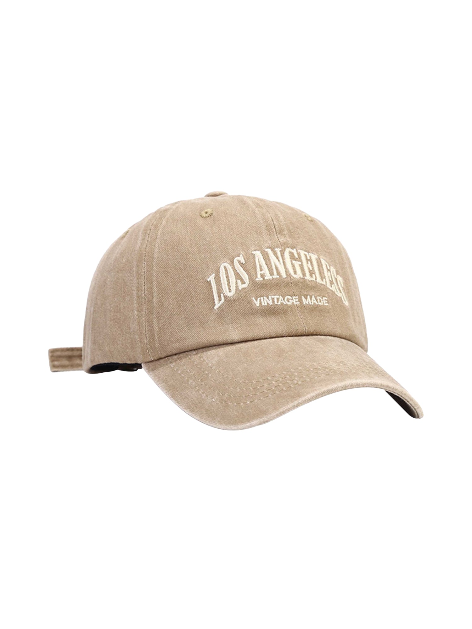 TAN BASEBALL CAP LOS ANGELES VINTAGE STYLE
