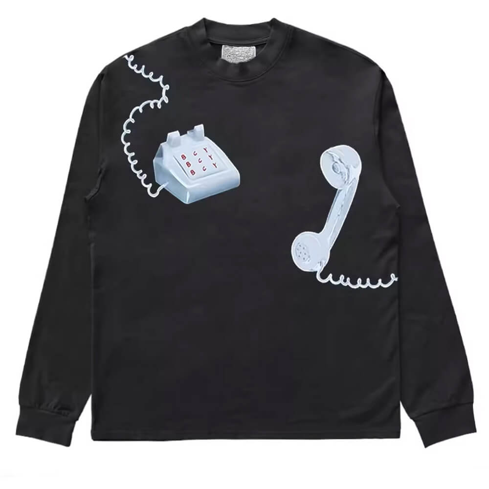 TELEPHONE GRAPHIC SWEATSHIRT: VINTAGE TELEPHONE NOSTALGIA