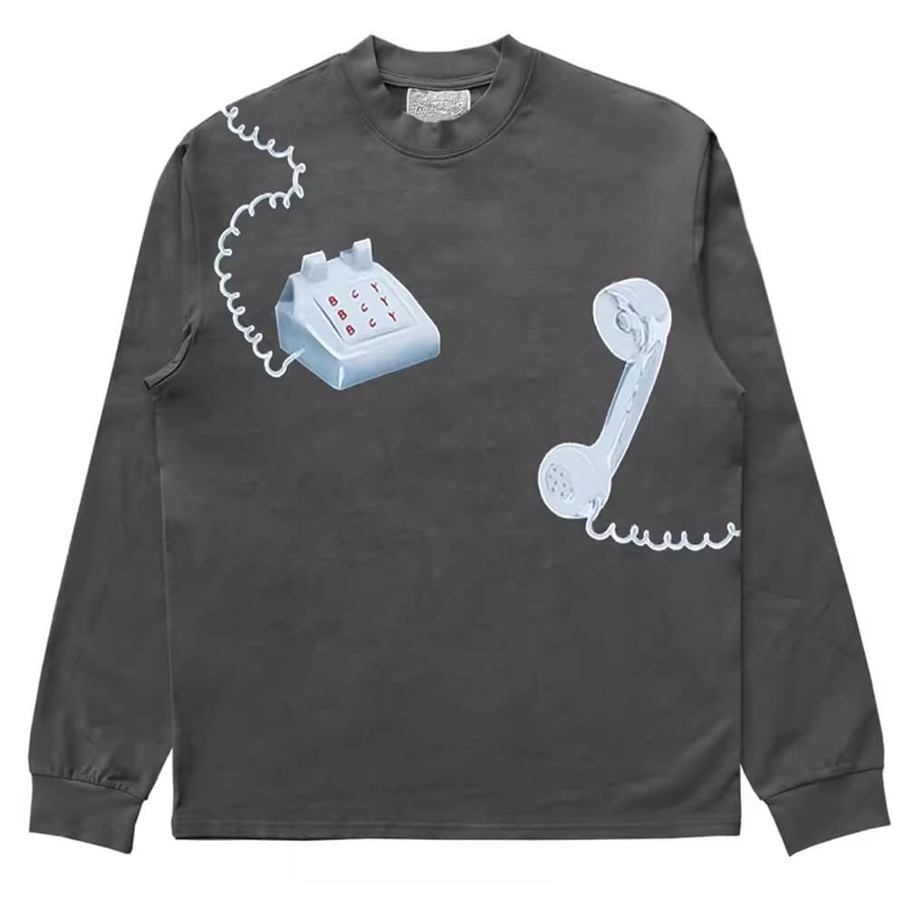 TELEPHONE GRAPHIC SWEATSHIRT: VINTAGE TELEPHONE NOSTALGIA