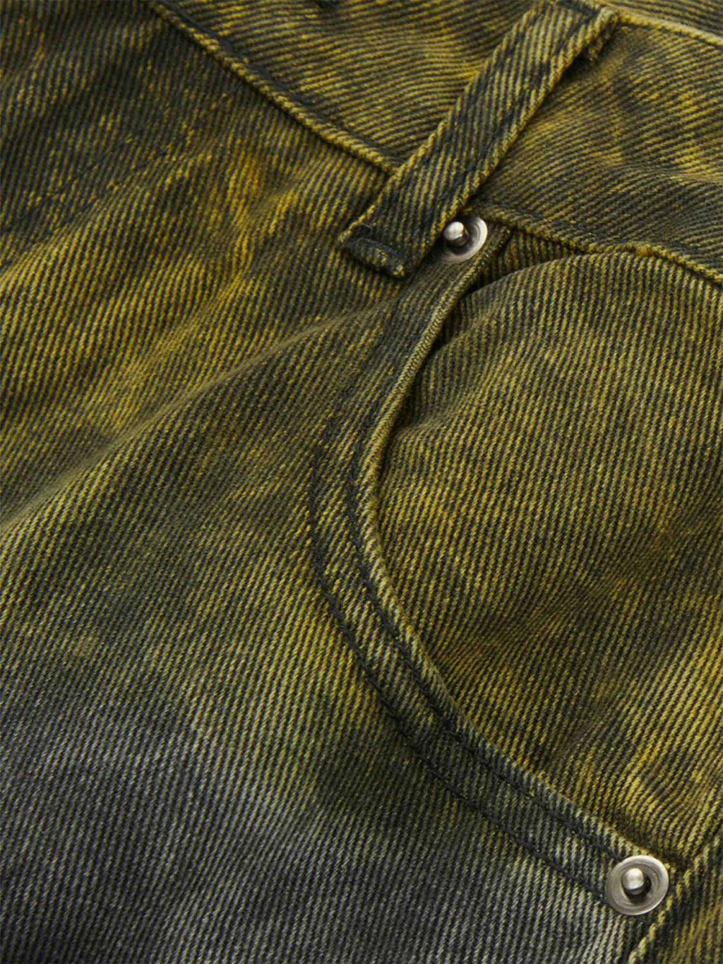 TIE-DYE WIDE-LEG JEANS WITH COOL MID WAIST FIT