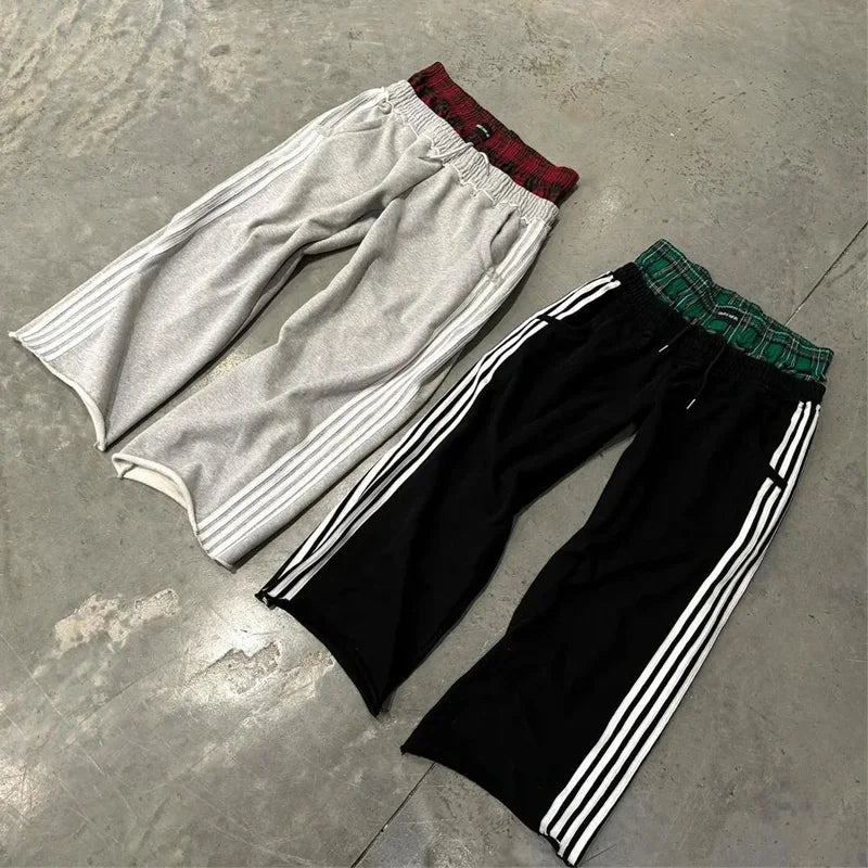 TRACK PANTS BUNDLE - DOUBLE EMBROIDERED DESIGNS, Y2K STYLE