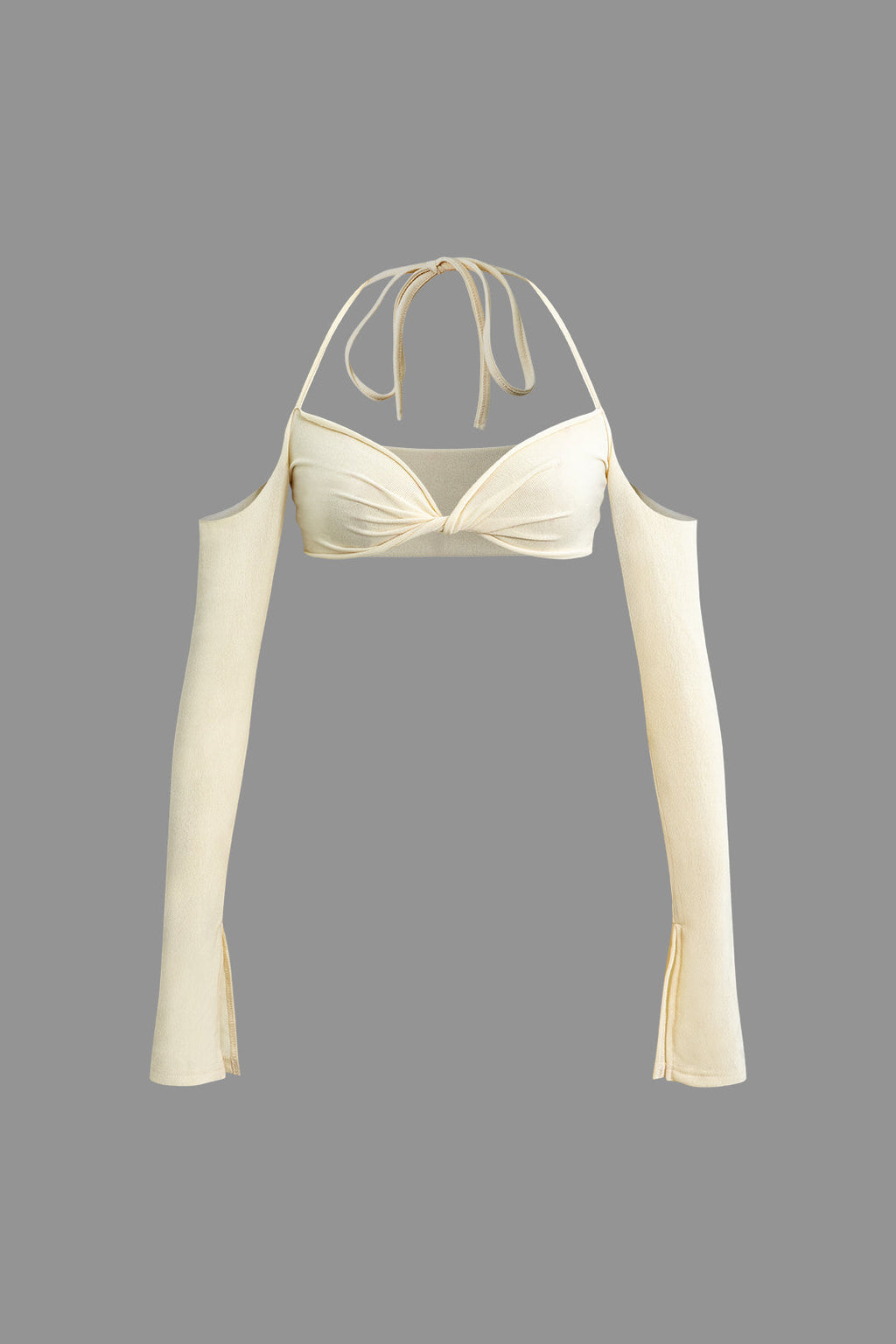 TWO-PIECE DRESS IN CREAM - ELEGANT SPECIAL OCCASION ATTIRE