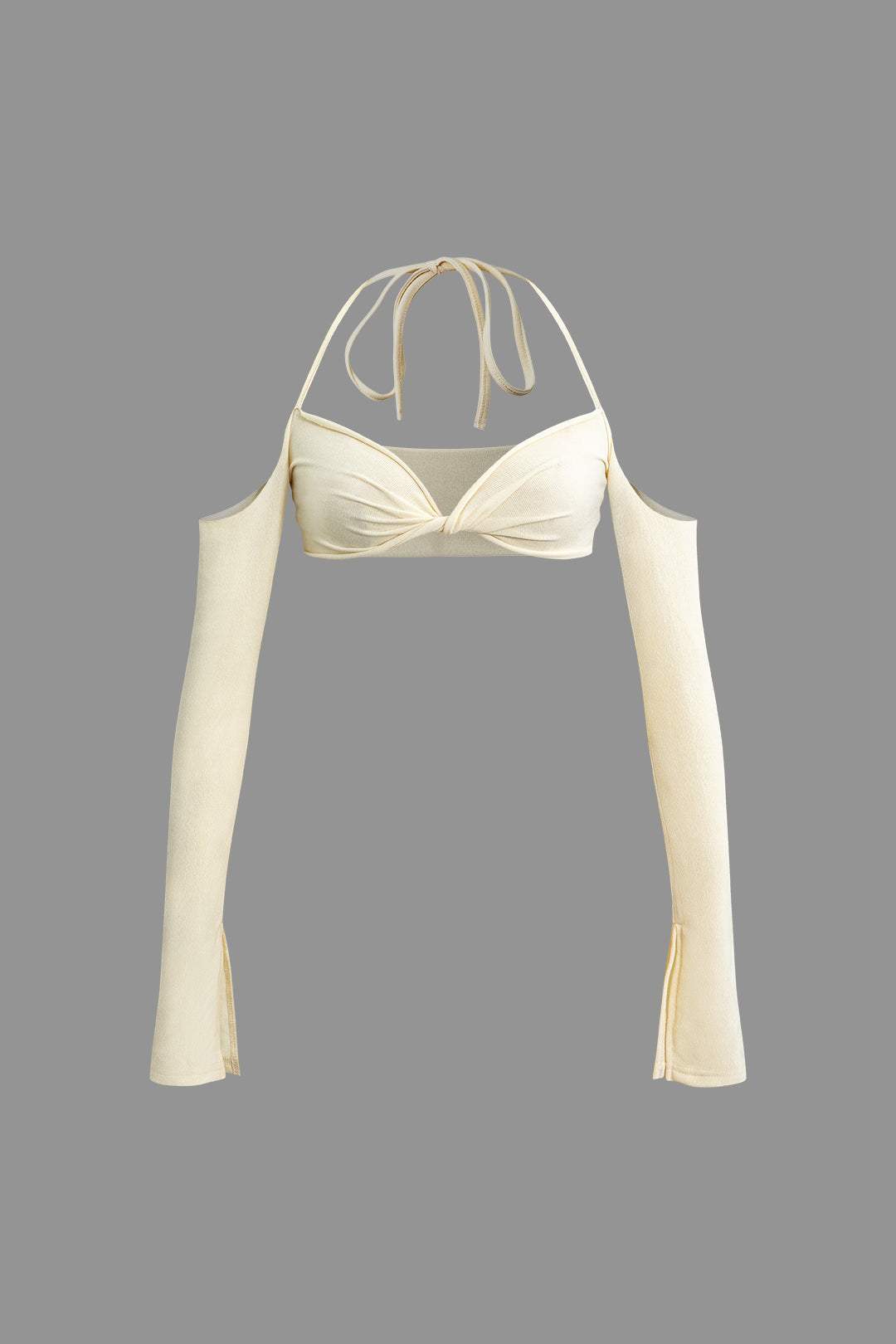 TWO-PIECE DRESS IN CREAM - ELEGANT SPECIAL OCCASION ATTIRE