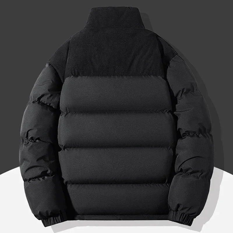 TWO-TONE PUFFER JACKET UNISEX PUFFY JACKET