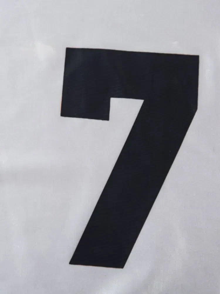 UNISEX LONG-SLEEVED T-SHIRT WITH BLACK AND RED ACCENTS FOR MODERN STREETWEAR