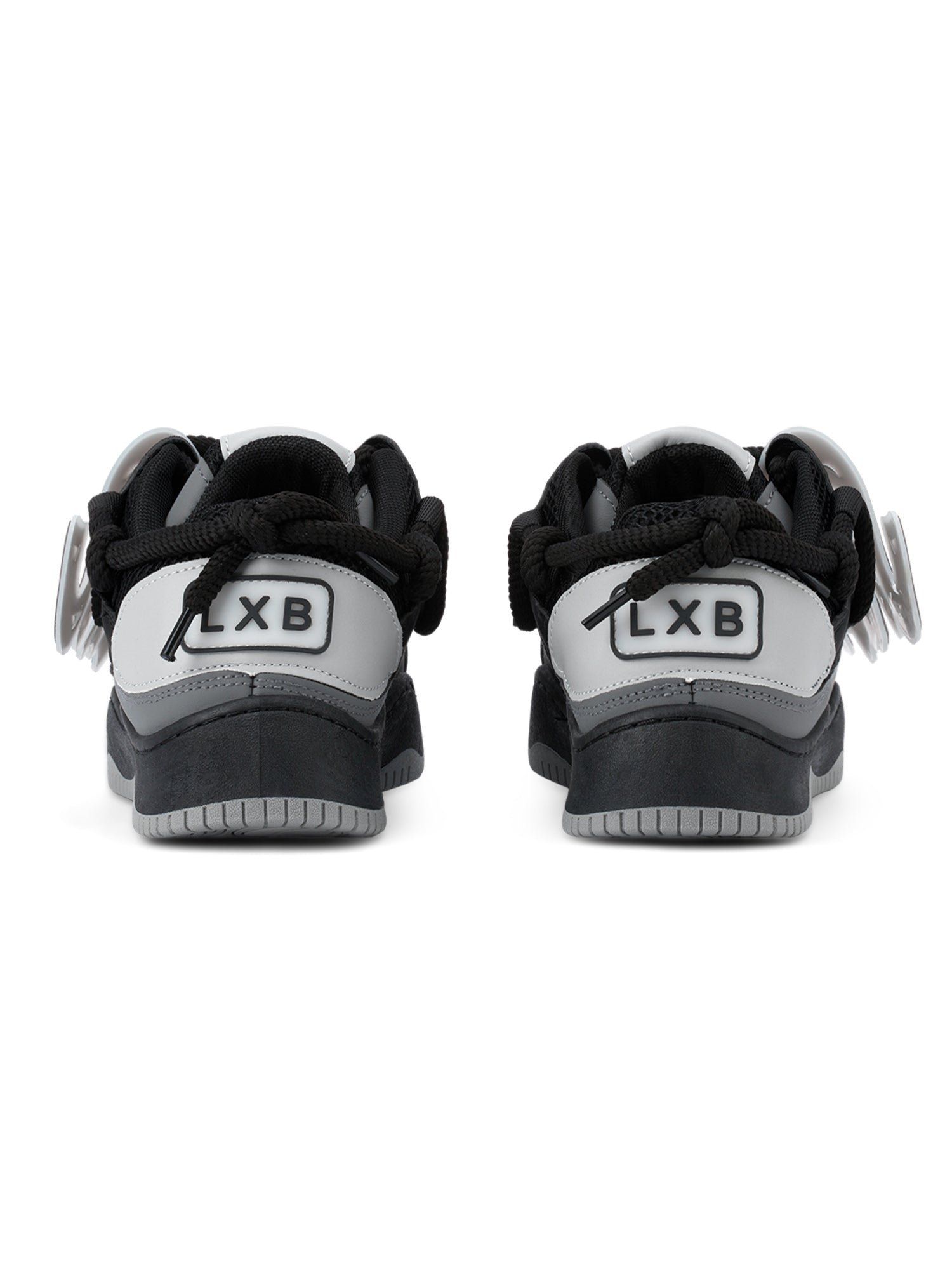 VERSATILE HIGH SNEAKERS IN GRAY AND BLACK FOR EVERYDAY WEAR