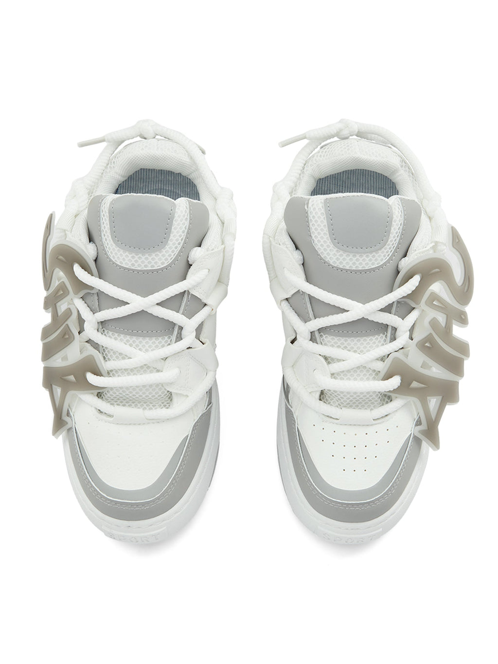 VERSATILE HIGH SNEAKERS IN GRAY AND BLACK FOR EVERYDAY WEAR