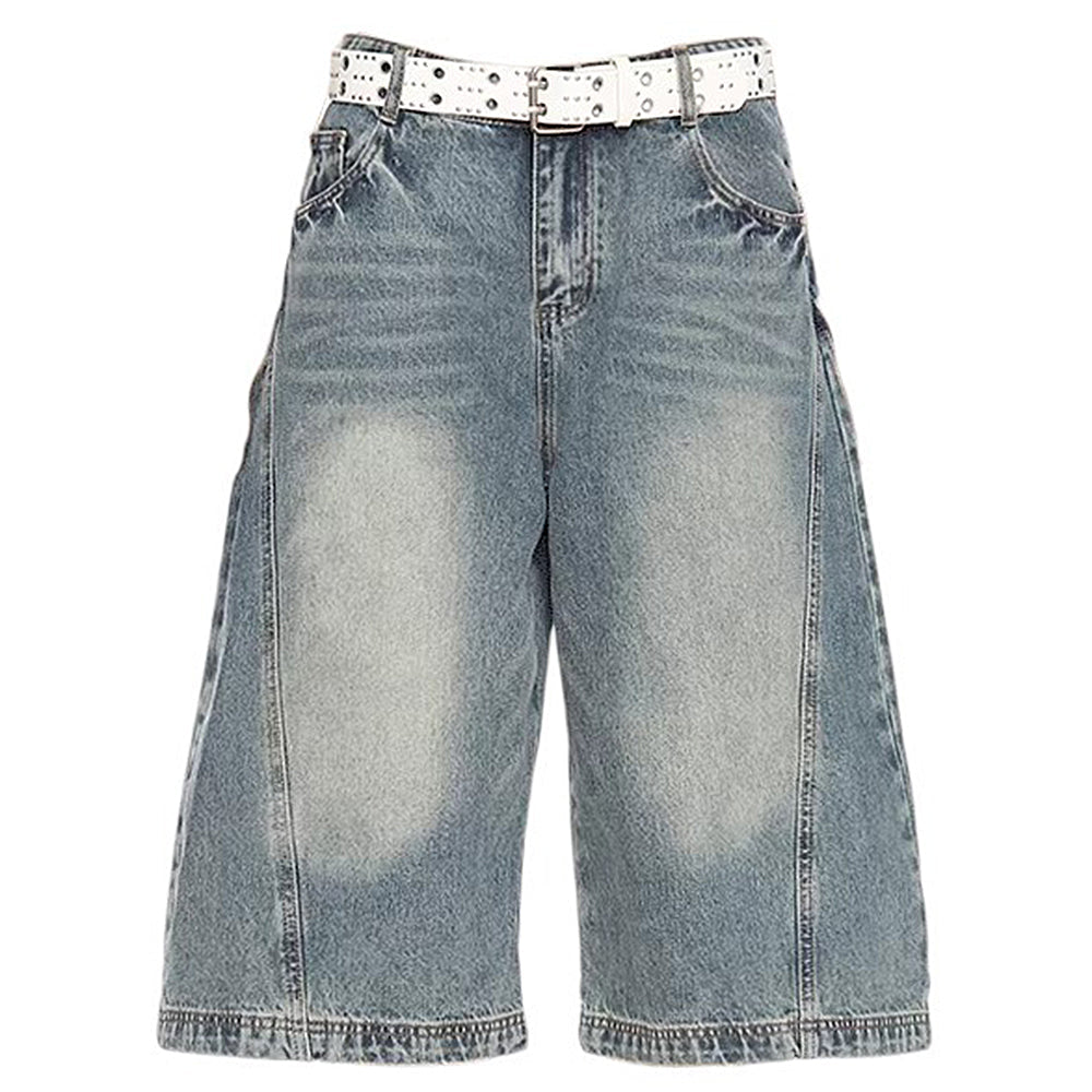 VINTAGE-INSPIRED WIDE-LEG CROPPED JEAN WITH BELT LOOPS AND FEATURE JEANS FEATURE