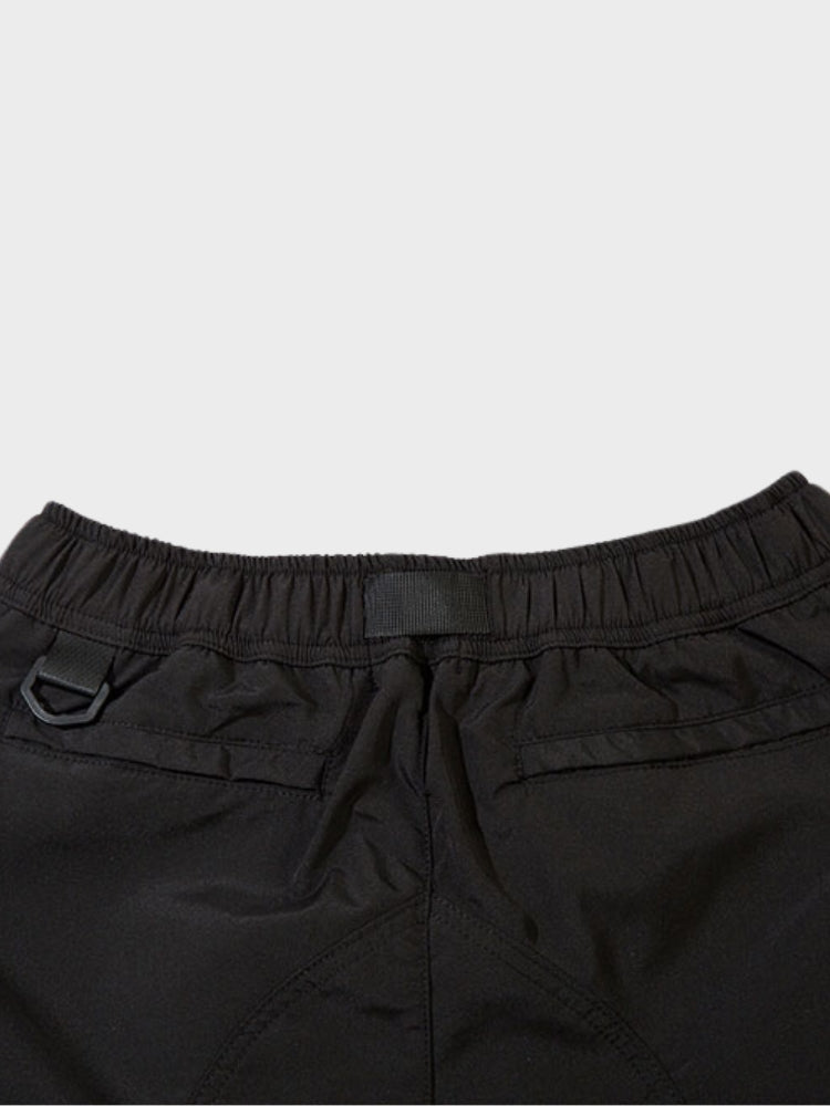 VINTAGE TACTICAL CARGO SHORTS WITH STRAPS AND POCKETS