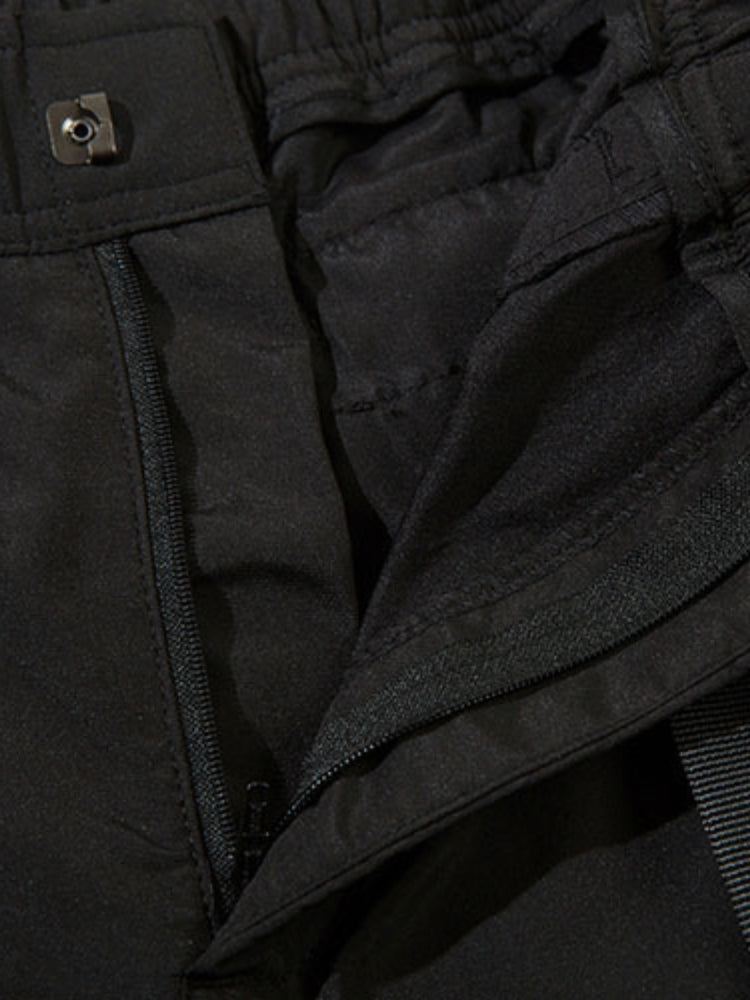 VINTAGE TACTICAL CARGO SHORTS WITH STRAPS AND POCKETS