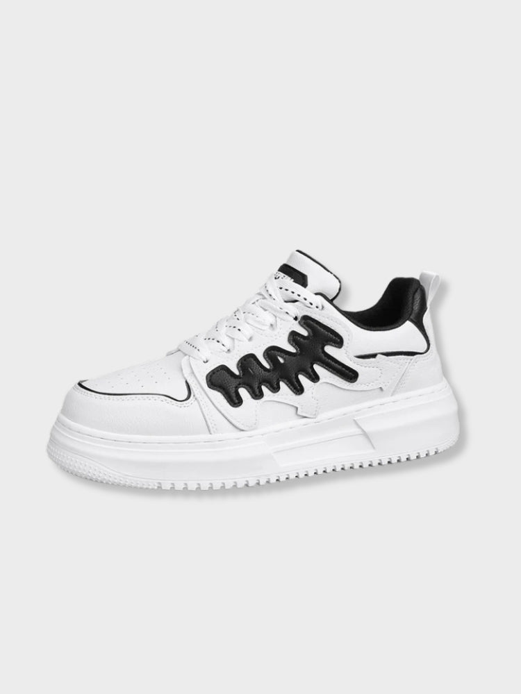 WHITE AND GREEN SNEAKERS FOR EVERYDAY WEAR AND GRAFFITI STYLE