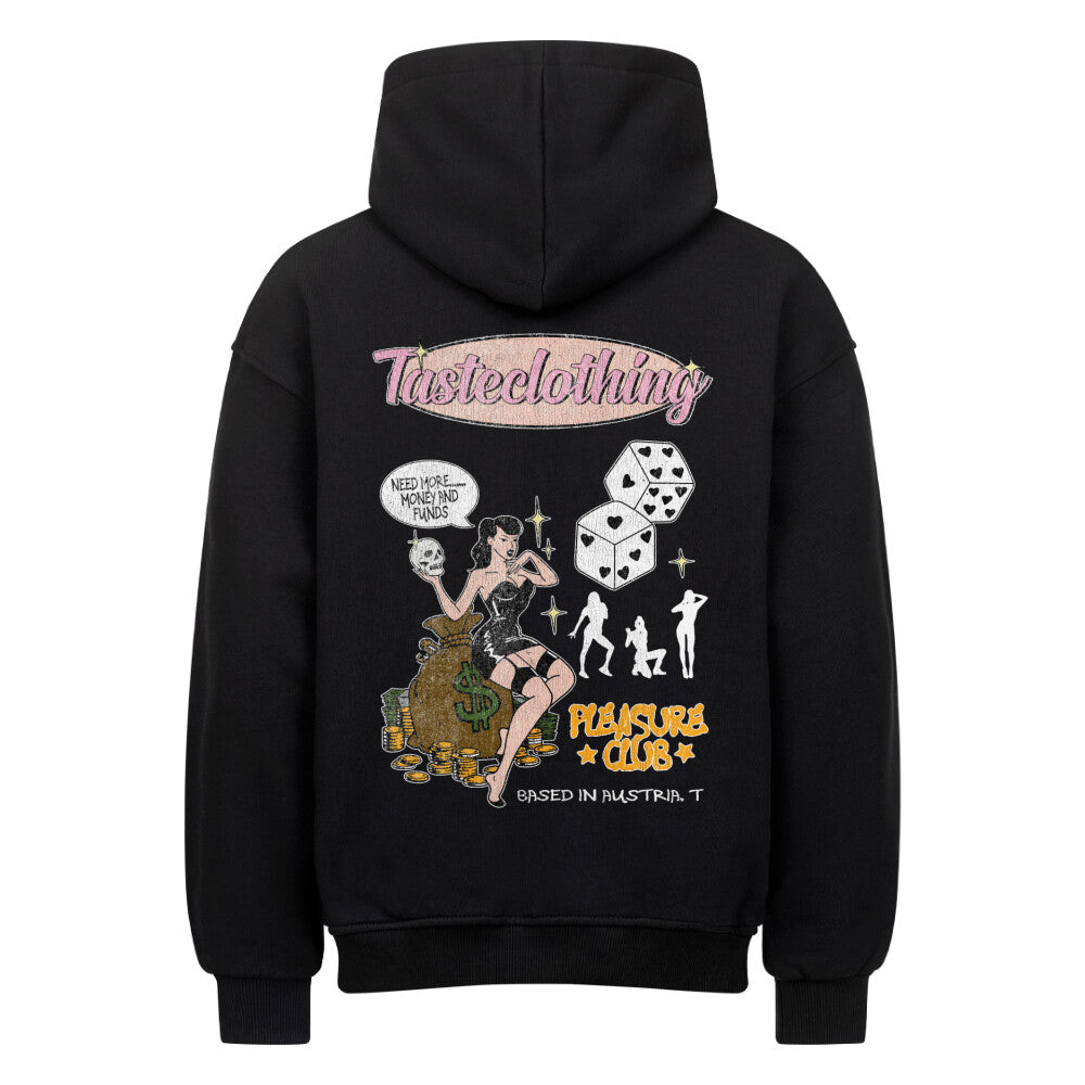 WHITE GRAPHIC PRINT OVERSIZED FIT STREETWEAR HOODIE