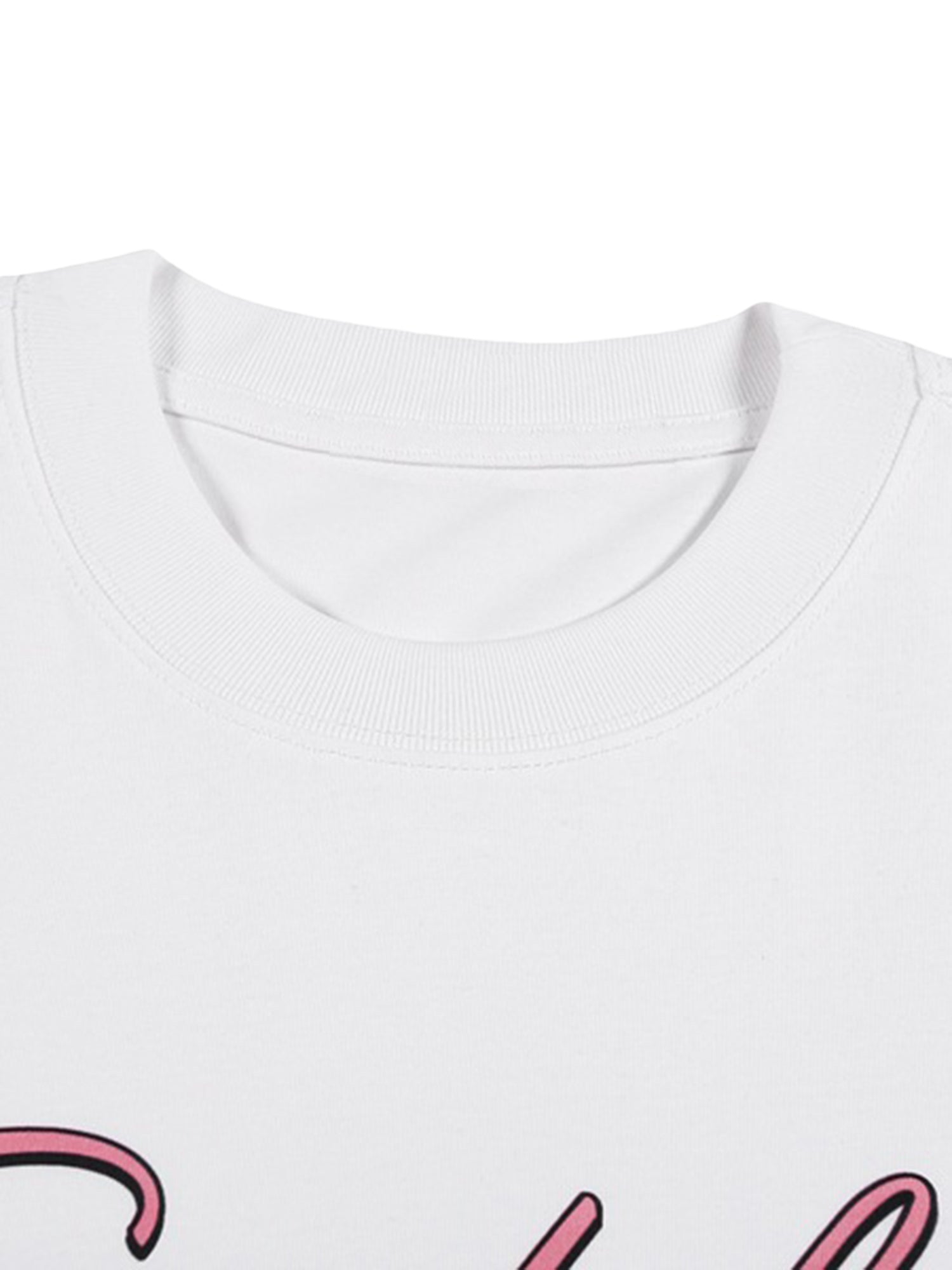 WHITE GRAPHIC T-SHIRT FOR WEST COAST STREET STYLE