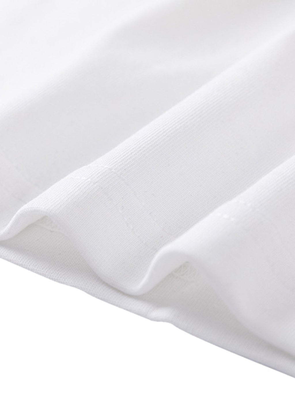 WHITE SLEEVELESS COTTON TANK WITH BLACK TEXT - BREATHABLE COTTON TANK