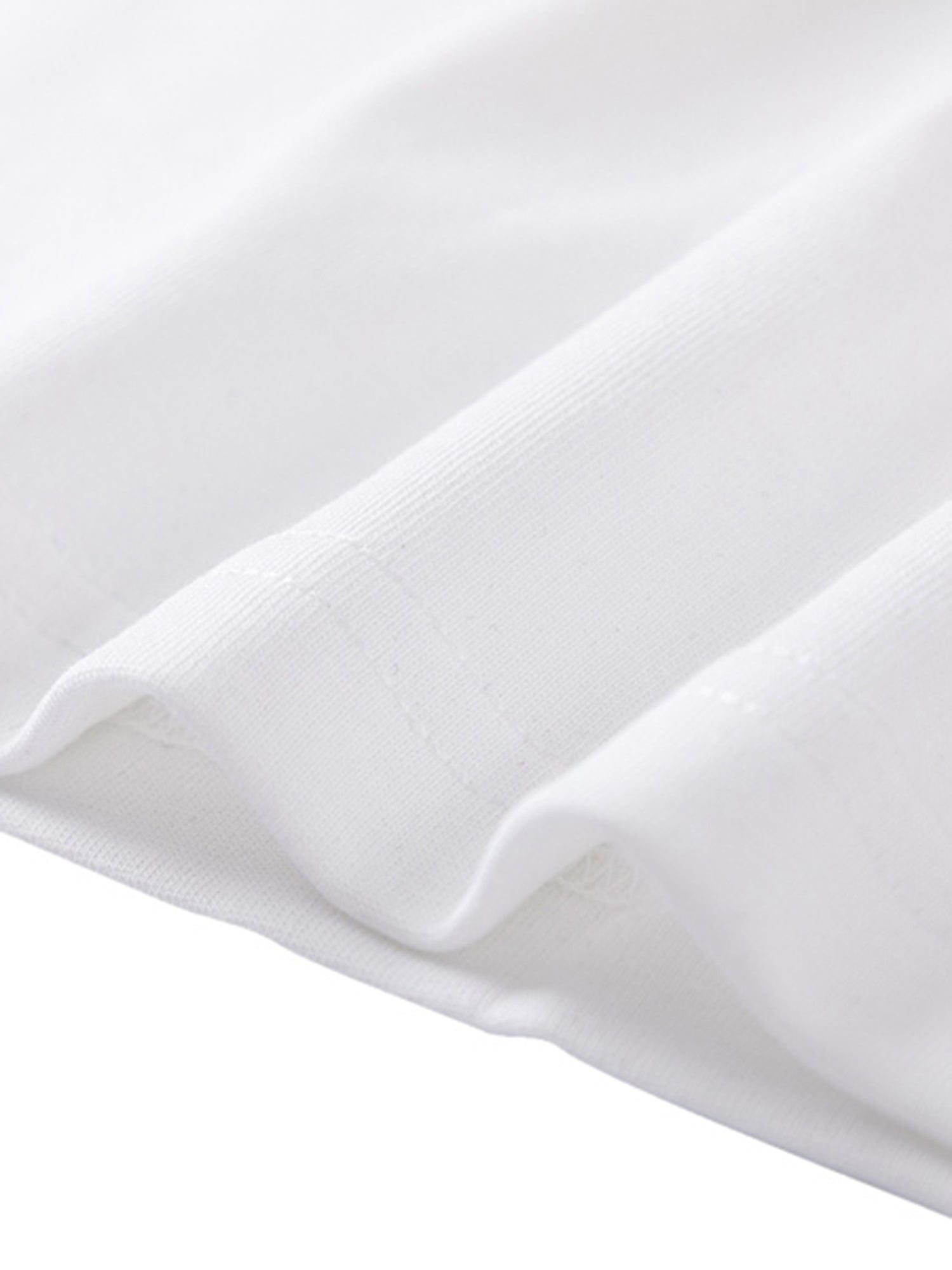 WHITE SLEEVELESS COTTON TANK WITH BLACK TEXT - BREATHABLE COTTON TANK