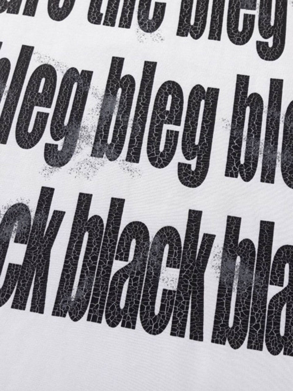 WHITE SLEEVELESS COTTON TANK WITH BLACK TEXT - BREATHABLE COTTON TANK