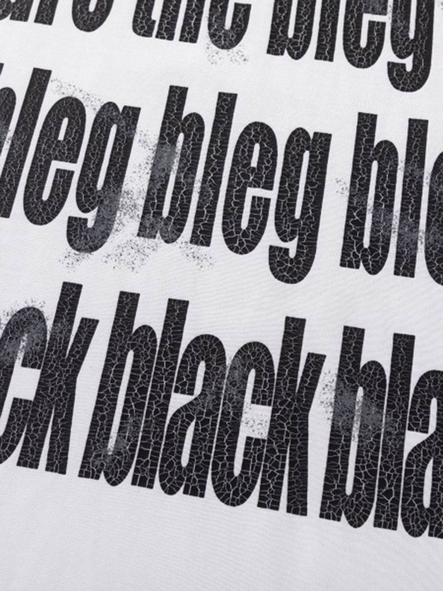 WHITE SLEEVELESS COTTON TANK WITH BLACK TEXT - BREATHABLE COTTON TANK