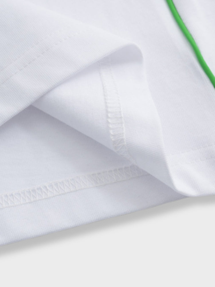 WHITE SOCCER JERSEY SPORT TEE CHOIZE FOR ACTIVE WEAR