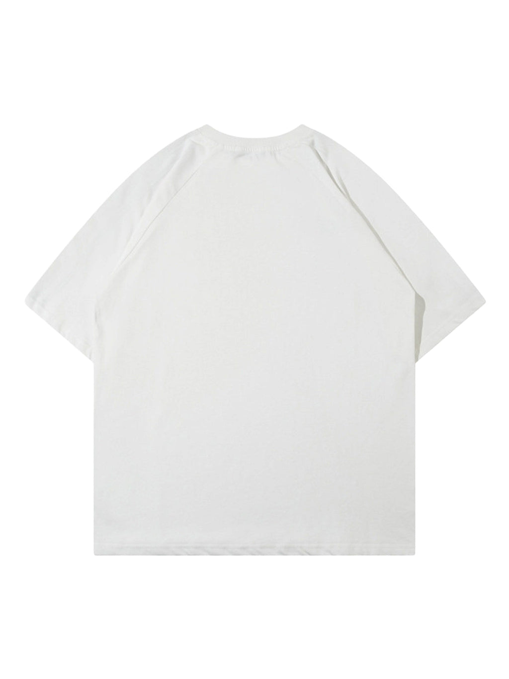 WHITE STRIPED T-SHIRT ORIGINAL RETRO SUMMER DESIGN