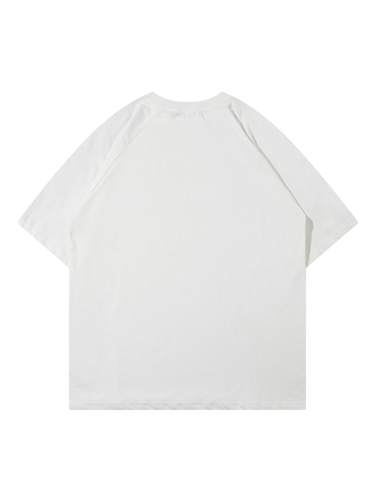 WHITE STRIPED T-SHIRT ORIGINAL RETRO SUMMER DESIGN