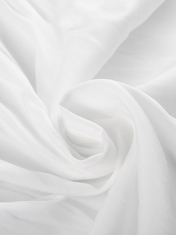 WHITE TIERED MAXI SKIRT ELEGANT MAXI SKIRTS