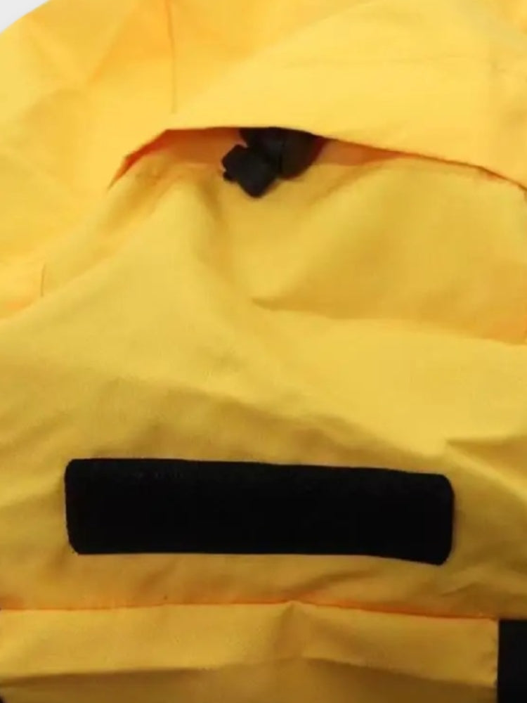 WINDBREAKER JACKET LADY LIBERTY YELLOW DESIGN WINDBREAKER LADY LIBERTY