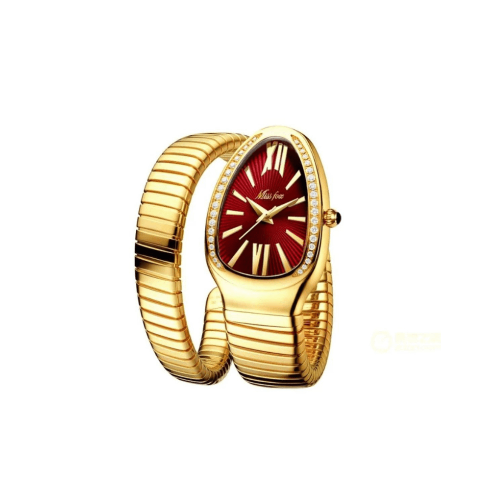 WRISTWATCH ELEGANCE: GOLD-TONED DESIGN CONÇUE POUR IMPRESSIONNER