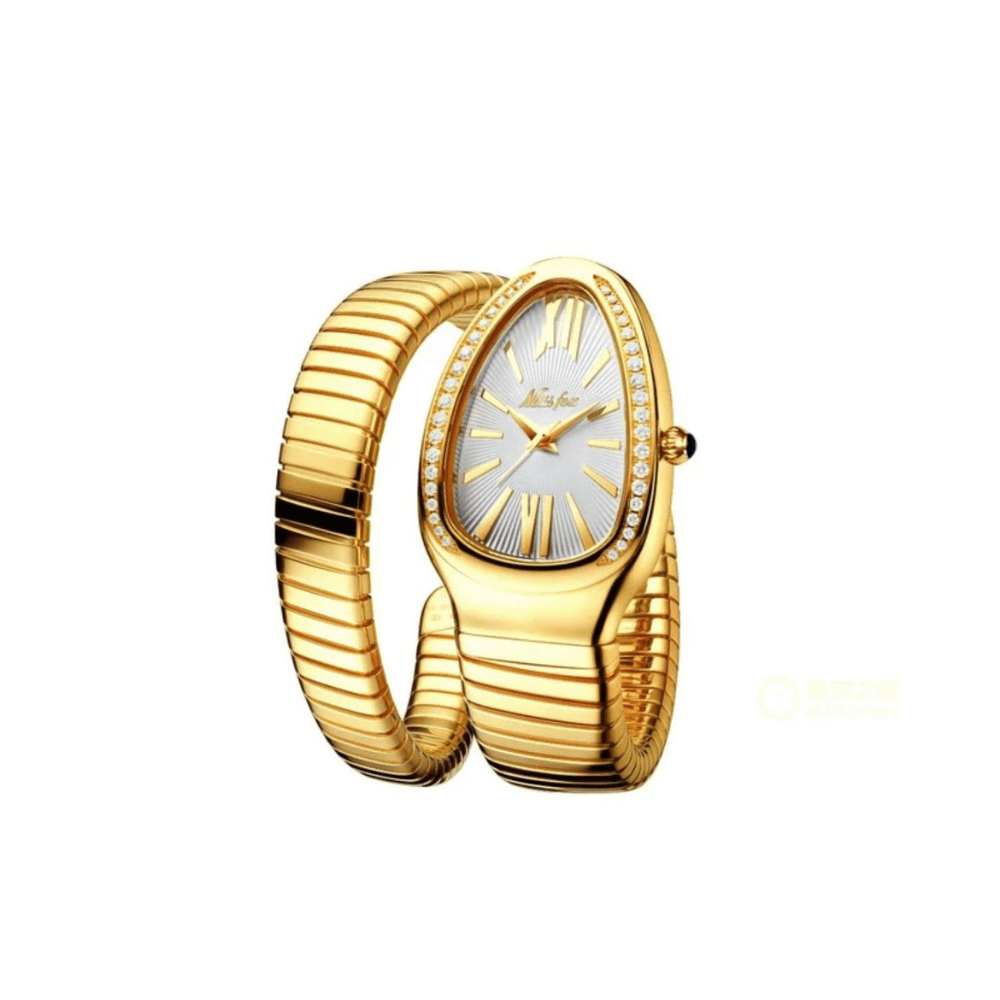 WRISTWATCH ELEGANCE: GOLD-TONED DESIGN CONÇUE POUR IMPRESSIONNER