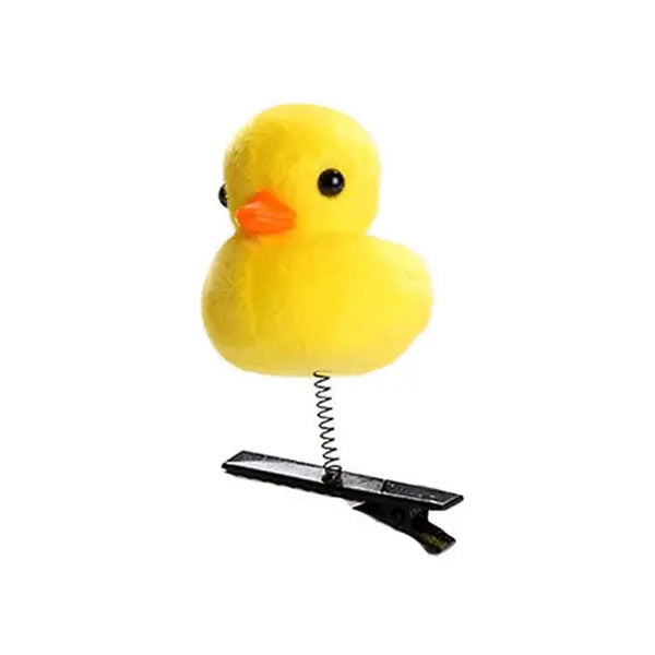 YELLOW DUCK HAIR CLIP FOR KIDS AND ADULTS HAIR ACCESSORIES