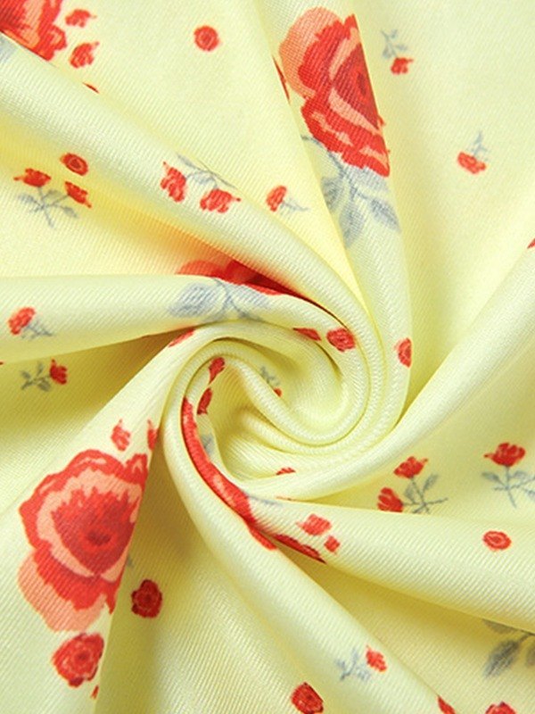 YELLOW FLORAL MAXI DRESS - SUMMER MAXI DRESS FOR EFFORTLESS STYLE