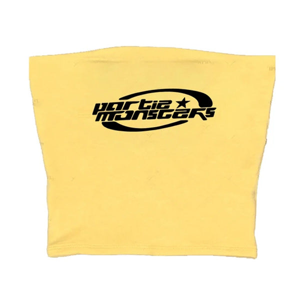 YELLOW LOGO TUBE TOP SIZE GUIDE AESTHETIC APPEAL
