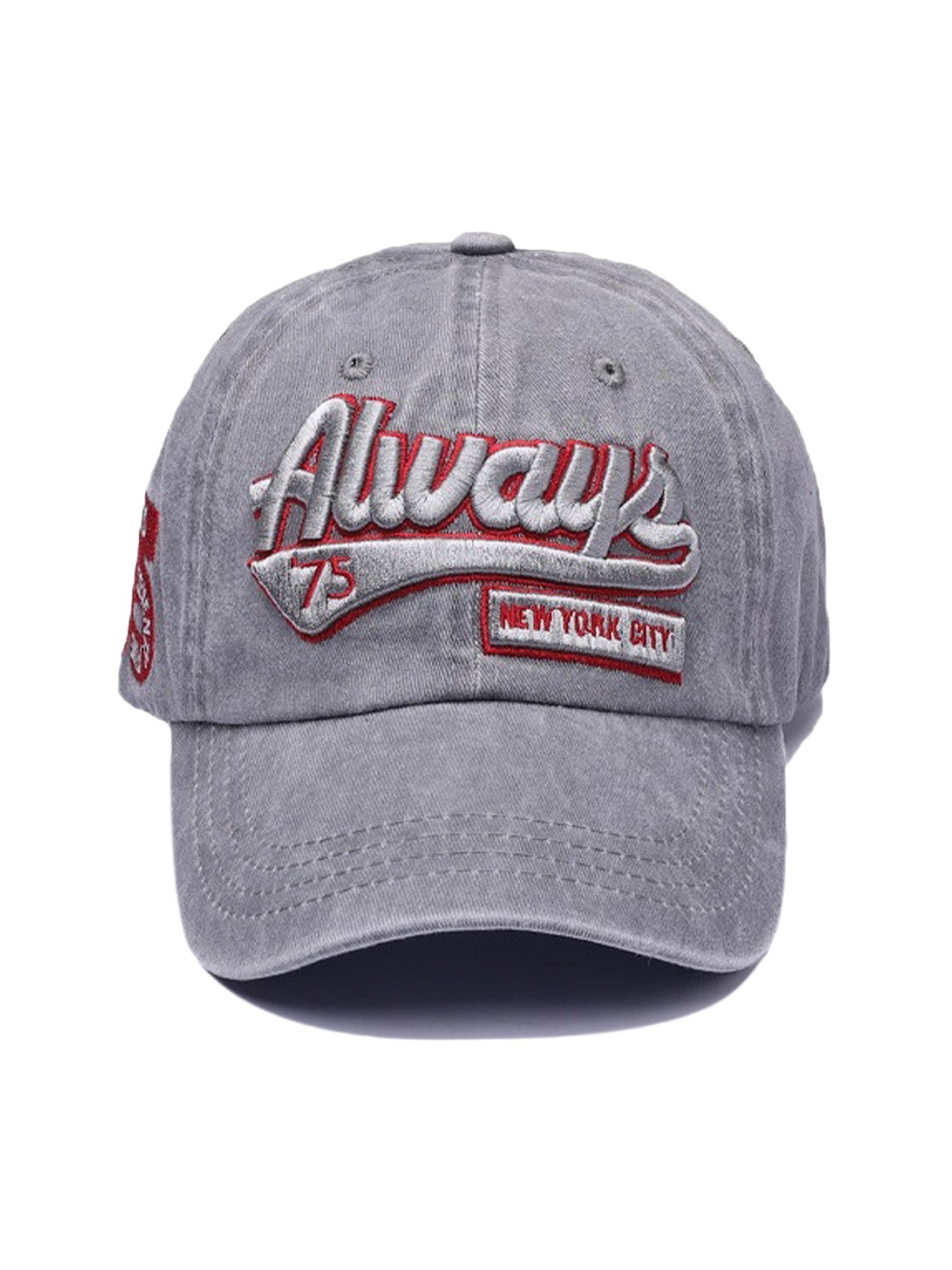 YELLOW WASHED BASEBALL CAP - DENIM WASHED BASEBALL CAP FOR EVERYONE