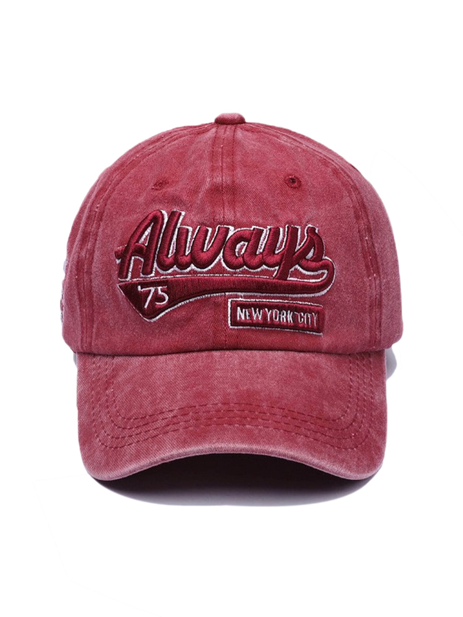 YELLOW WASHED BASEBALL CAP - DENIM WASHED BASEBALL CAP FOR EVERYONE