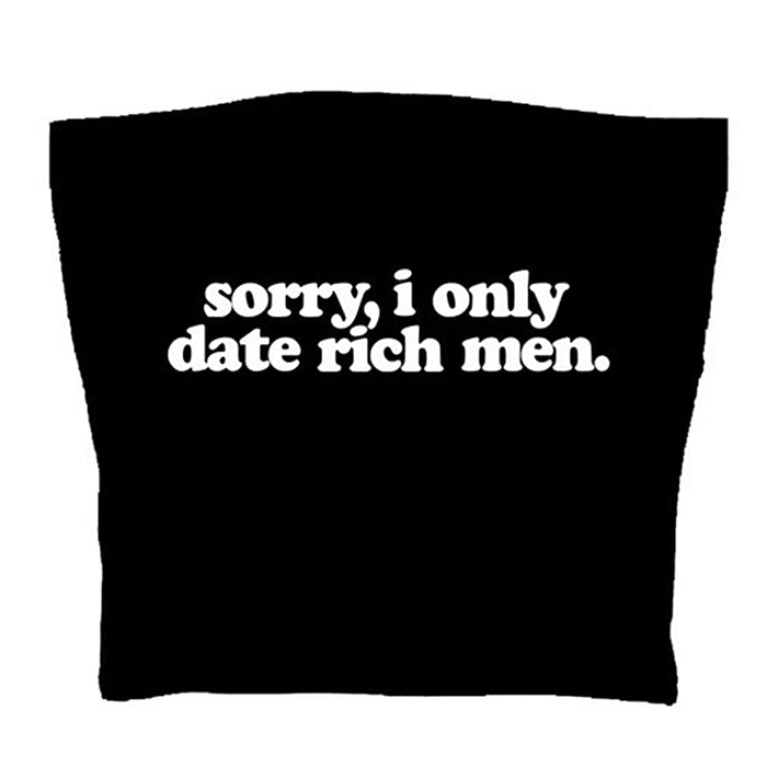 YELLOW Y2K TUBE TOP FOR RICH MEN STYLE