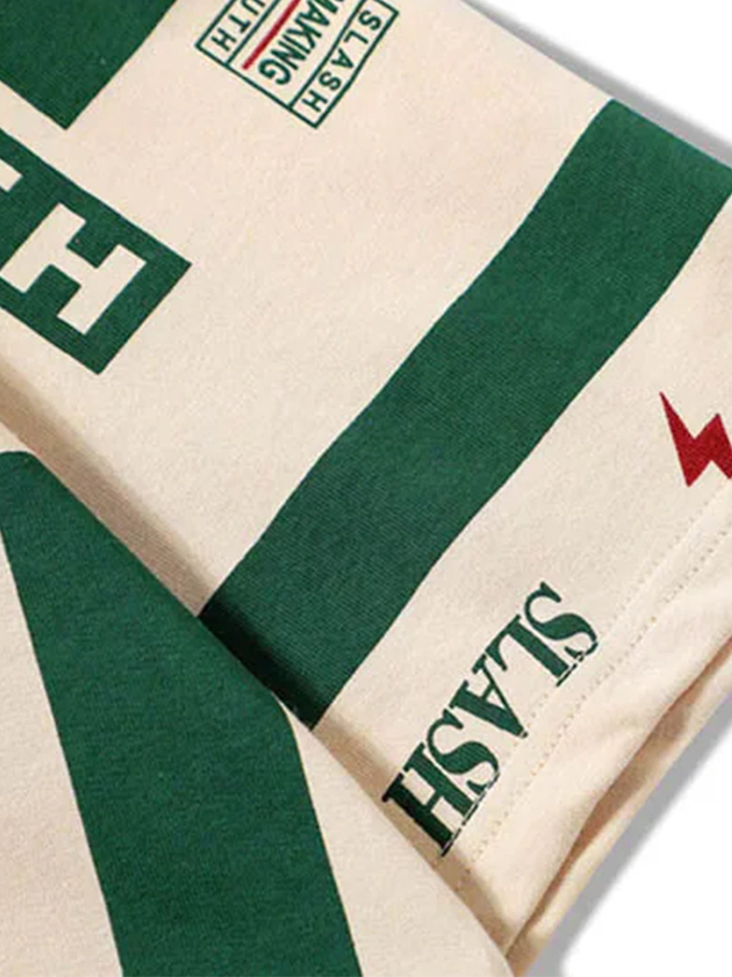 YOUTH POLO SHIRT WITH ABSTRACT LETTER PRINT