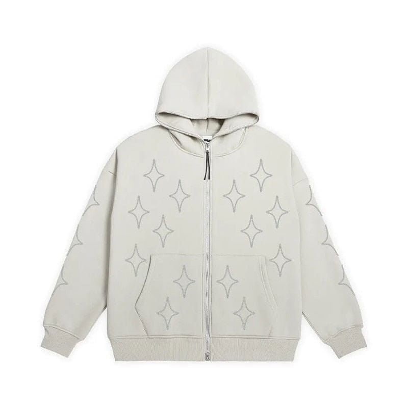 ZIP HOODIE SET WITH UNIQUE STAR SIGN DESIGNS